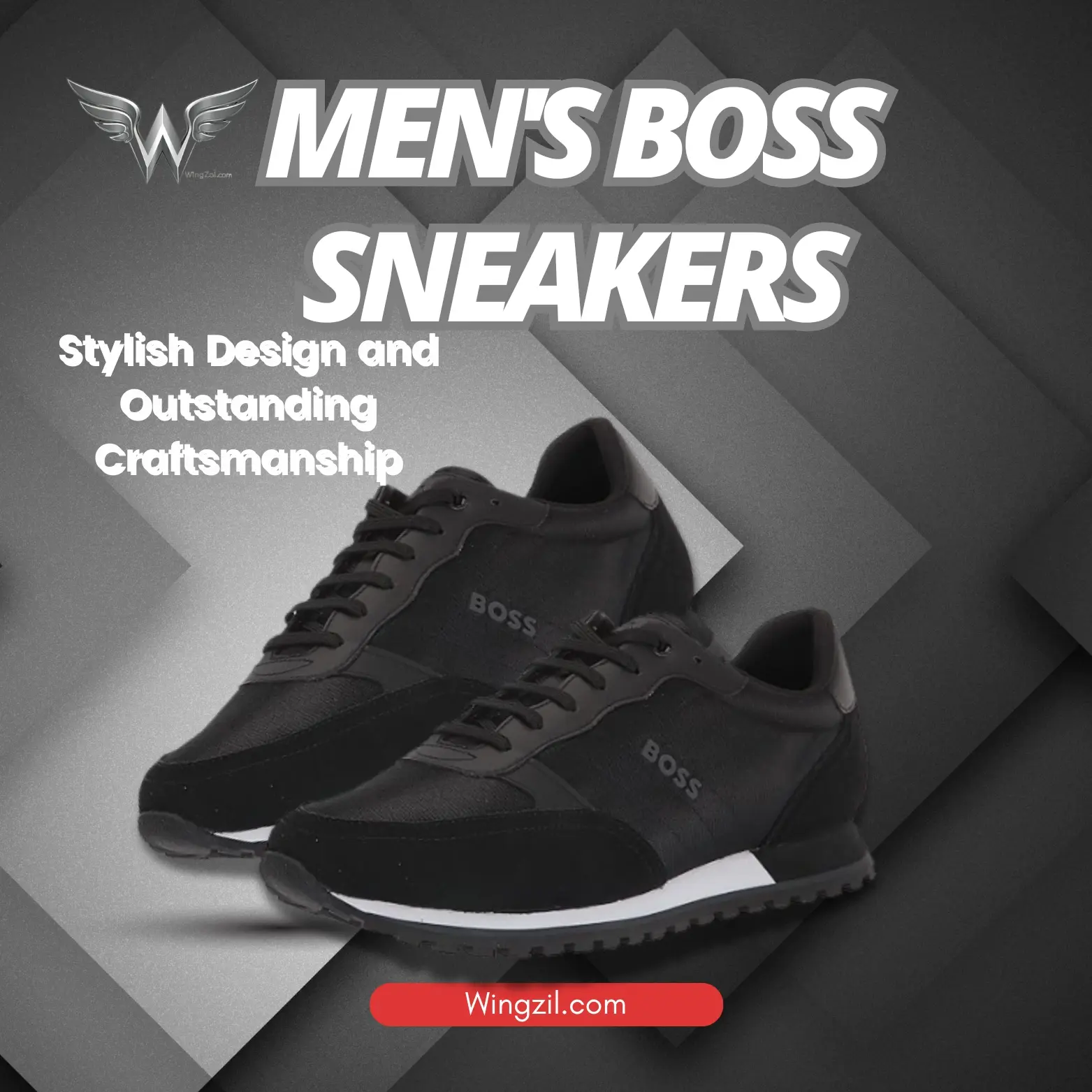 mens black designer sneakers